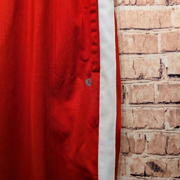 Xersion Track Pants Drawstring Lined RED/White Size Large - Picture 5 of 13
